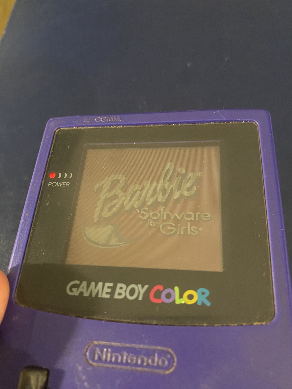 Barbie Fashion Pack Game Boy Color GBC 2000 Cartridge Only Tested Working