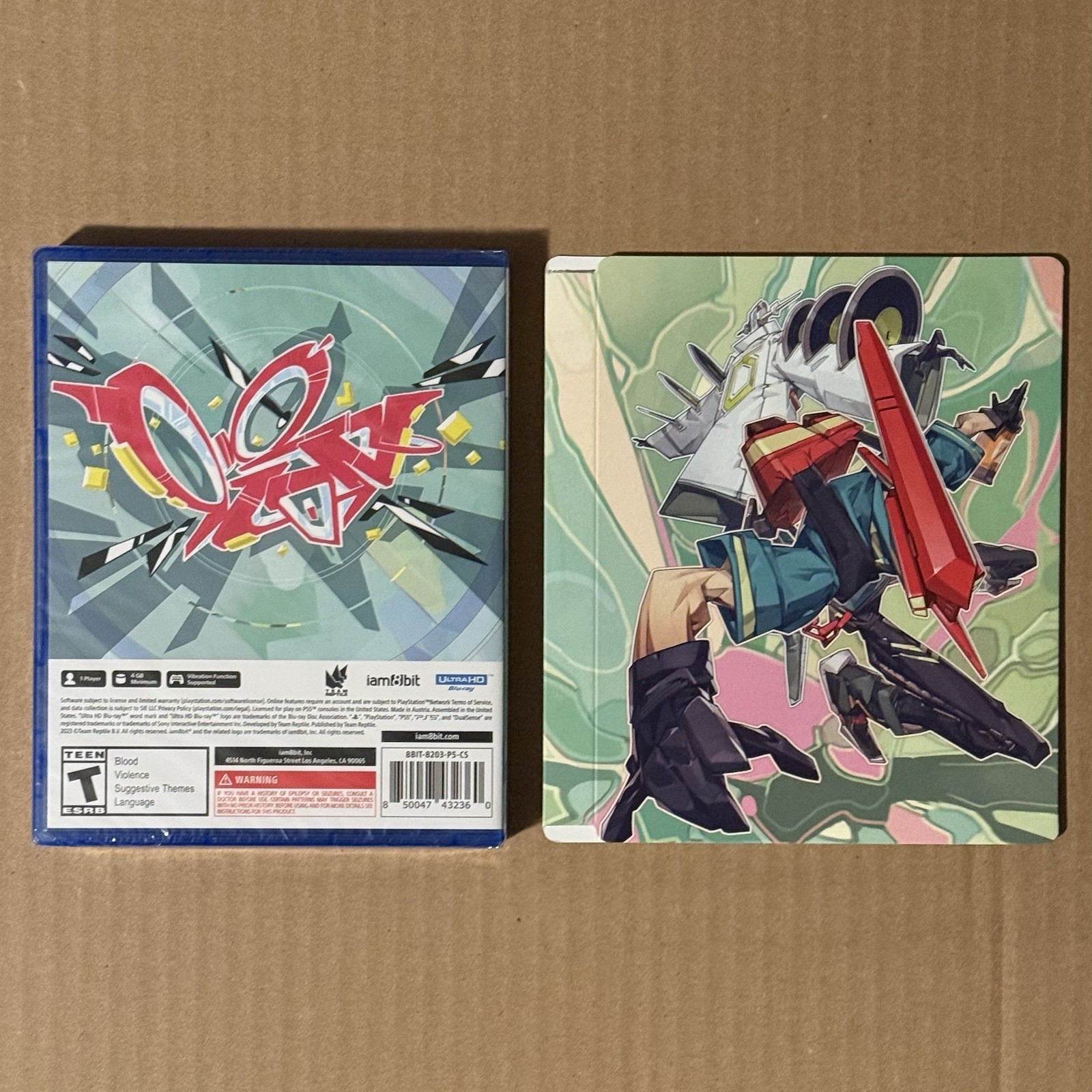 Bomb Rush Cyberfunk PS5 + Slipcover (iam8bit Exclusive Edition) ✅ PlayStation 5