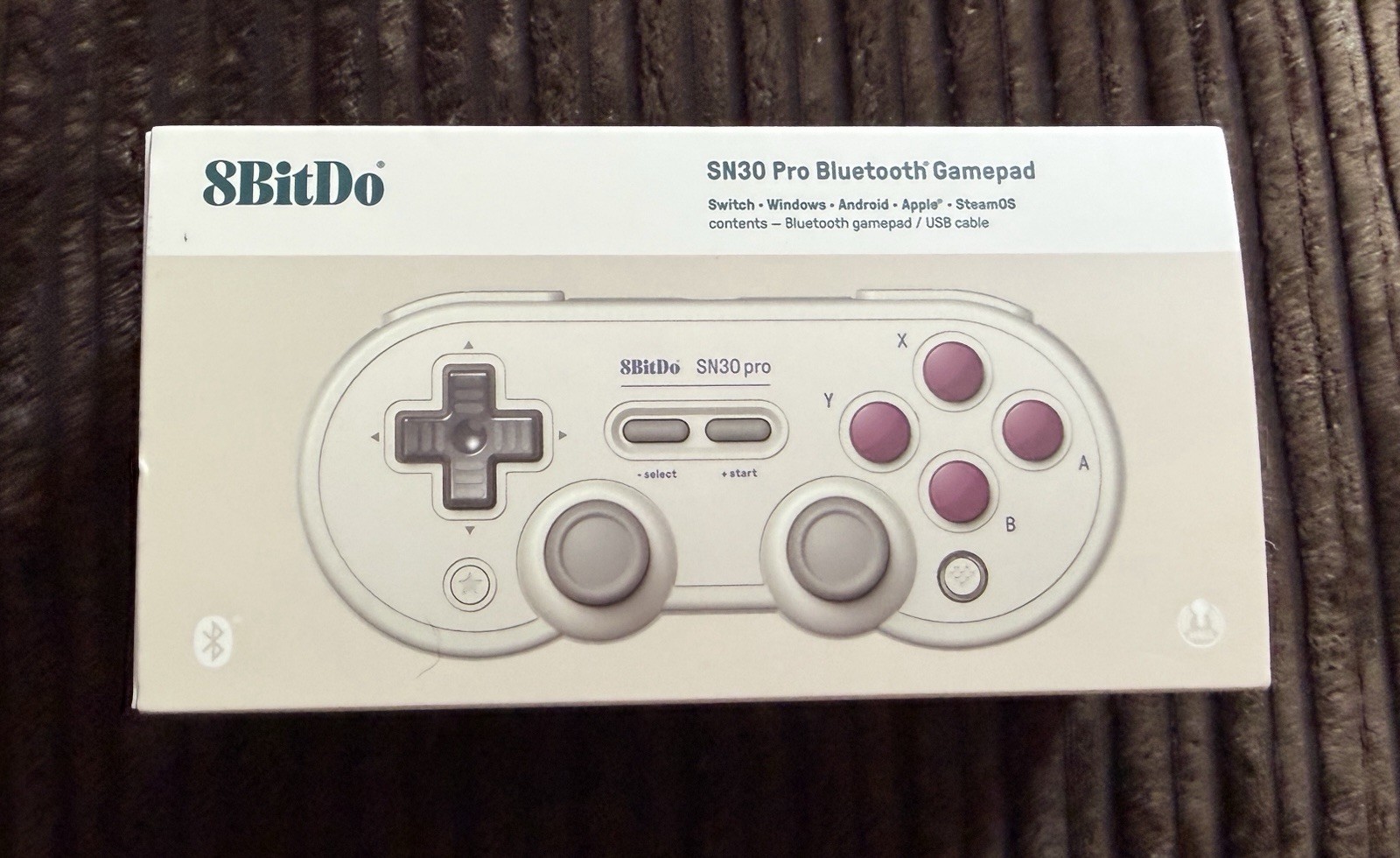 8BitDo SN30 Pro Wireless Controller – Switch, Android, Windows, Apple New In Box