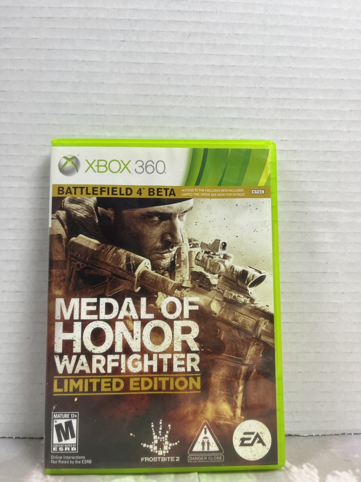 Medal of Honor: Warfighter — Limited Edition (Microsoft Xbox 360, 2012) Tested