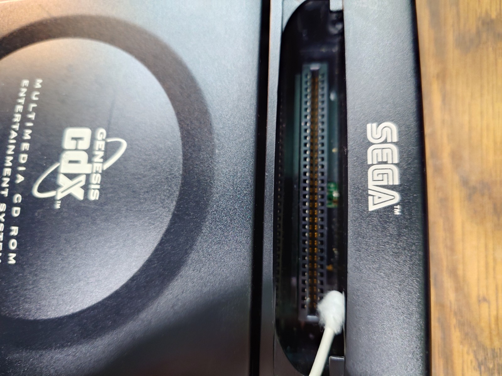 SEGA Genesis CDX Console Black CD-ROM Compatible Headphone Jack NTSC 1994