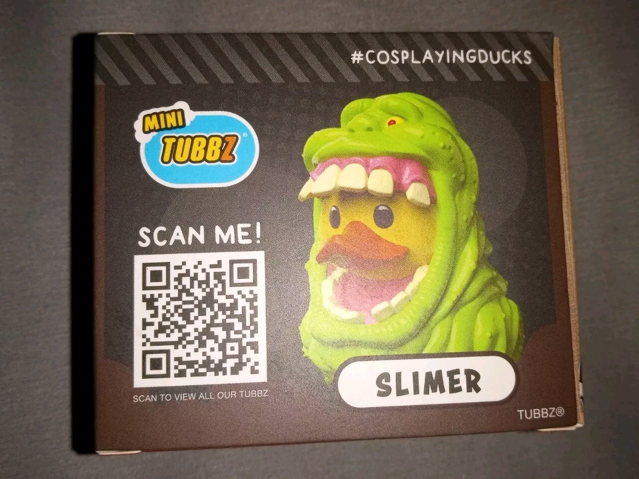 TUBBZ Boxed MOVIE Ghostbusters Slimer Collectible Duck Vinyl Figure Official