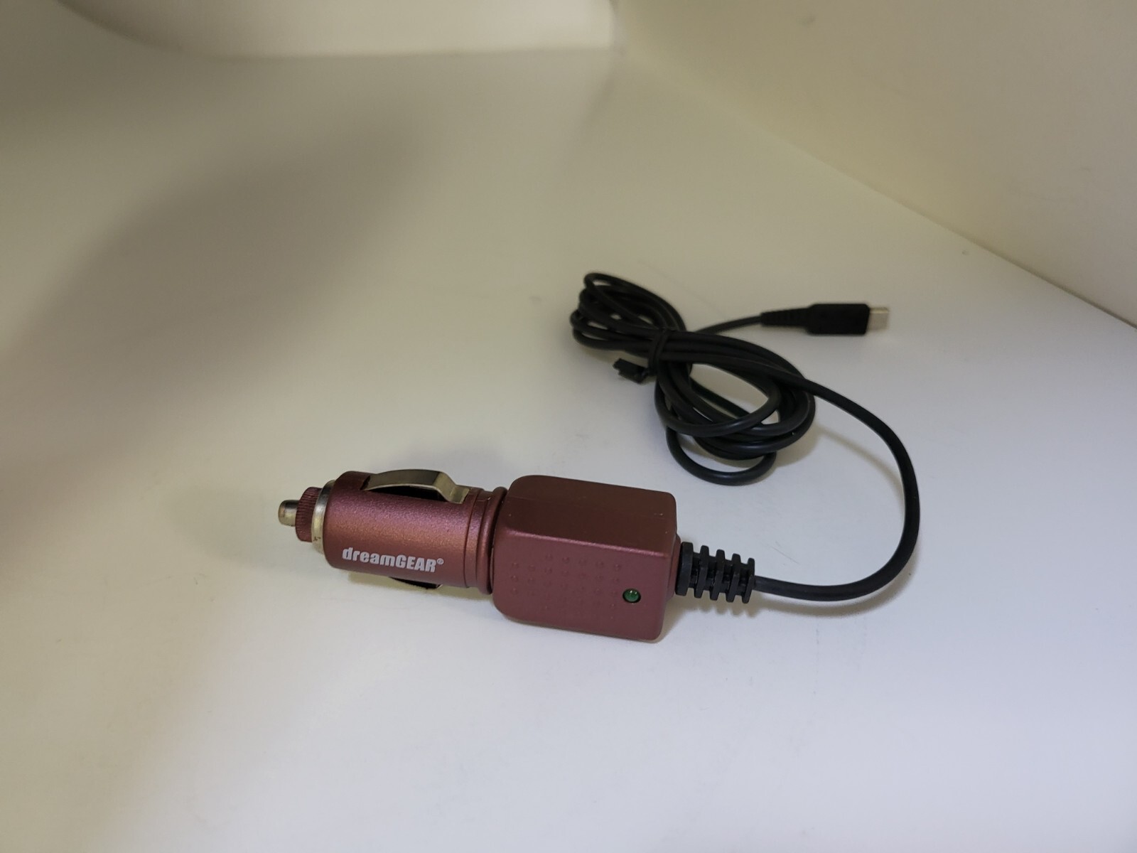 NEW BURGANDY DREAM GEAR 12V CAR CHARGER FOR NINTENDO 3DS/3DS XL/DSI/DSI XL #YY8