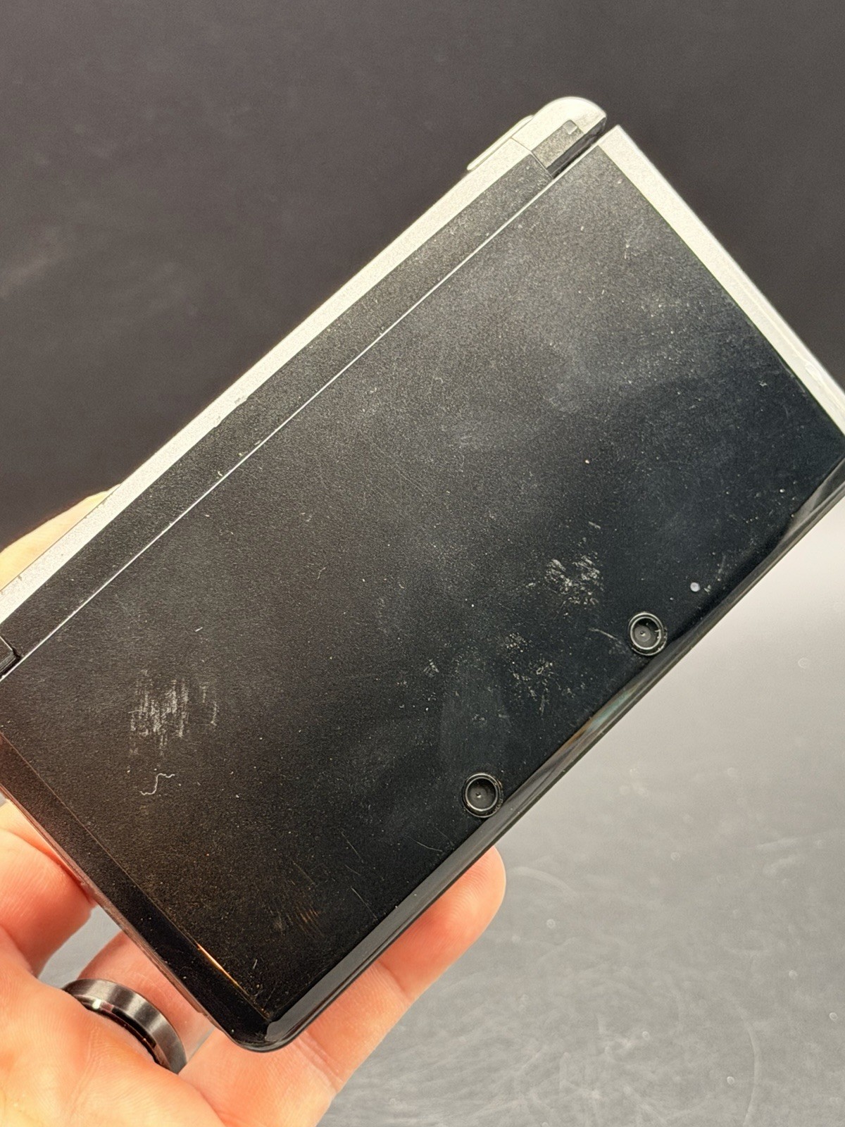Nintendo 3DS Cosmo Black Console Tested Working European (PAL) TESTED