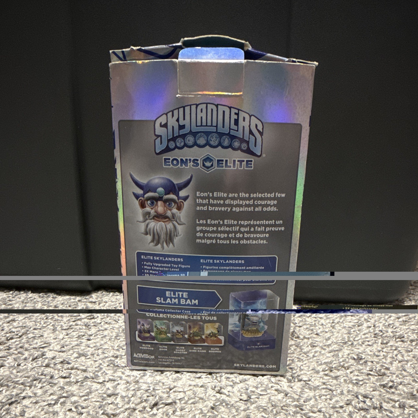 Activision Skylanders Eon’s Elite Elite Slam Bam Character Figure Collector Case