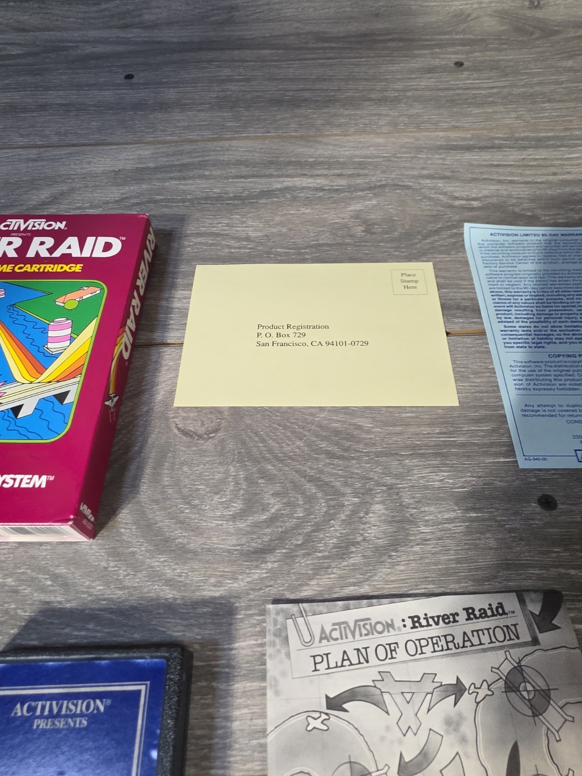 River Raid (Atari 2600) CIB Complete In Box W/ Manuals & Inserts – Tested