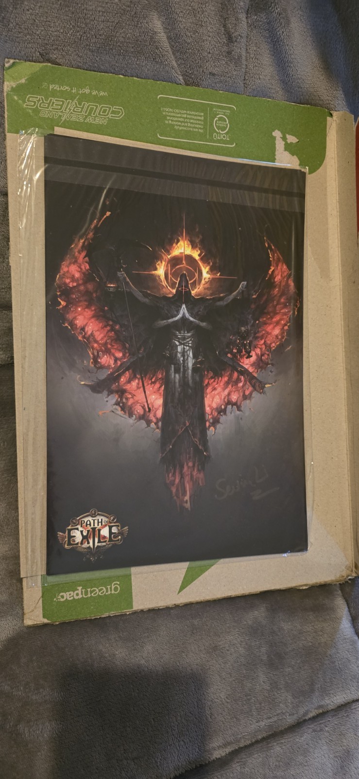 Path of Exile 2023 Signed Art Prints (5) Hybrid Set.