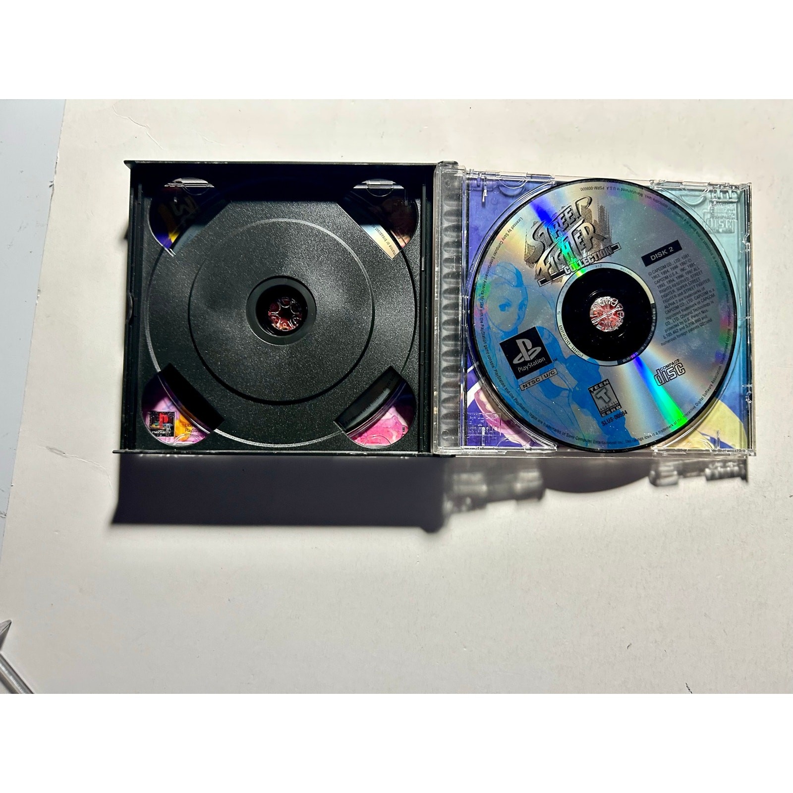 Street Fighter Collection (PS1 PlayStation 1)works 🔥