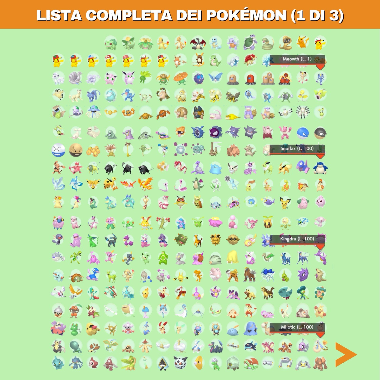 Pokémon HOME Shiny Living Dex Scarlatto Violetto Pokedex completo Tutti Paldea