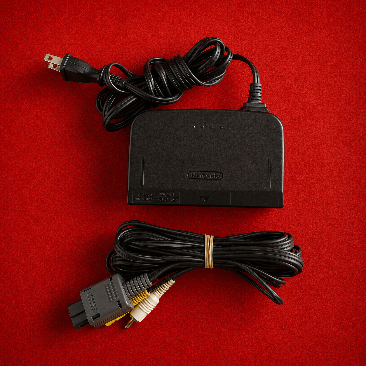 Nintendo 64 BLACK Console Complete System N64 adapter & cable Set REGION FREE