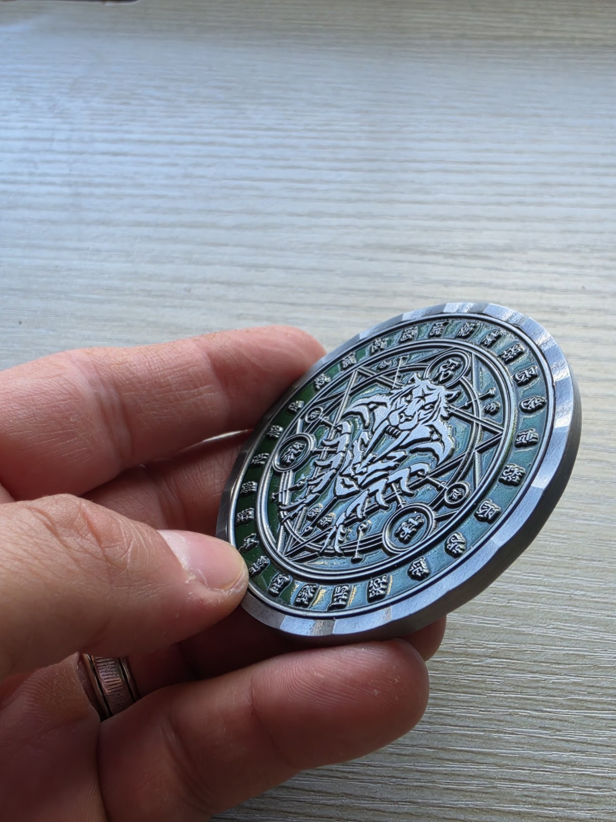 Diablo 4 IV Developer Coin Medal Vessel Of Hatred Launch VOH D4 Rare Blizzard PC