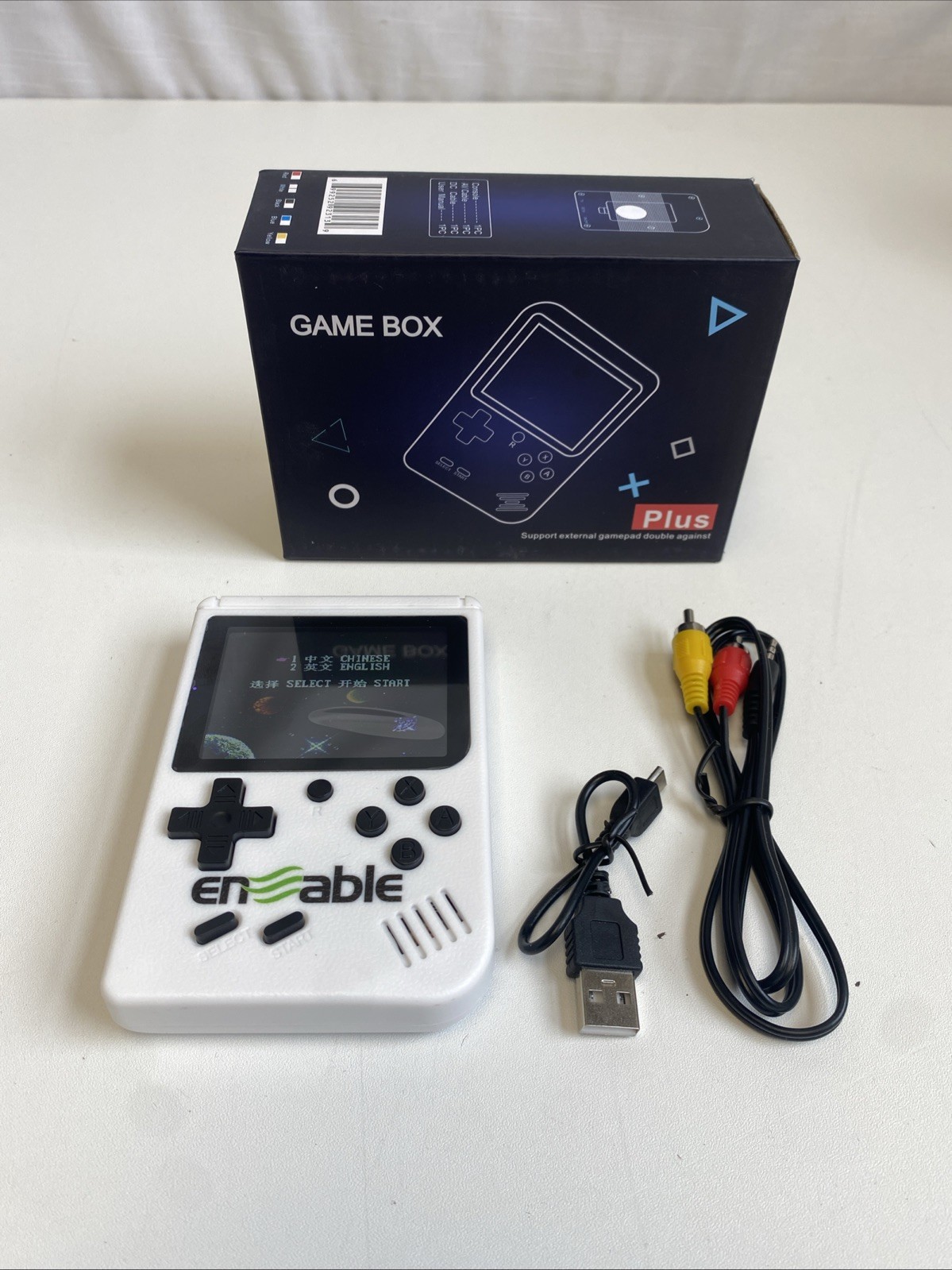 Game Box Plus Handheld Console – Retro Gaming System w/ 400 Preloaded Games NEW