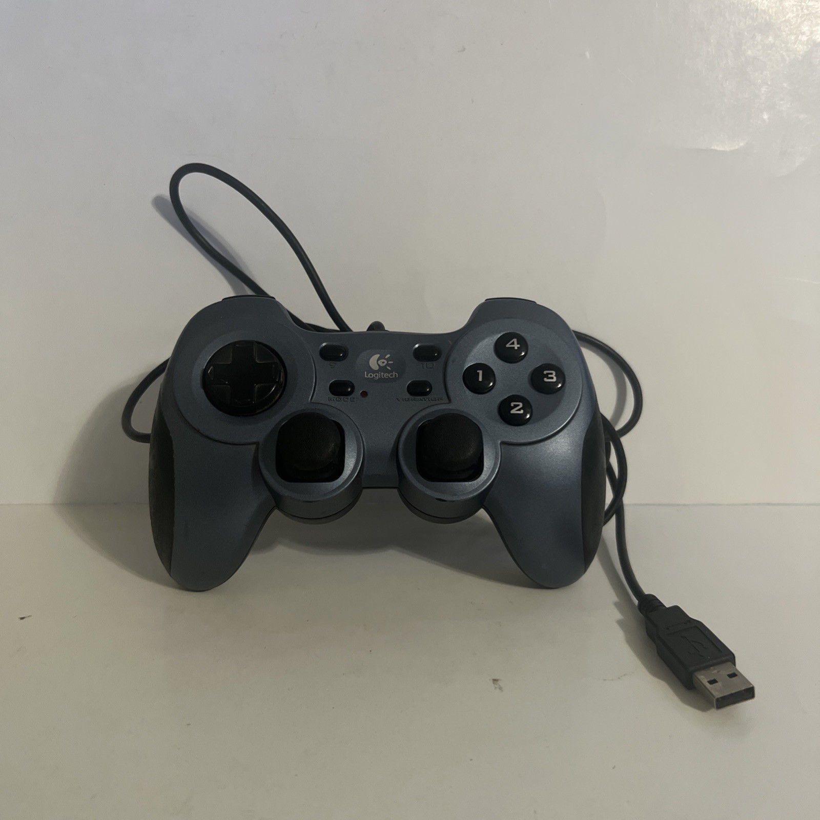 Logitech RumblePad 2 USB Wired Gamepad Controller w/ Vibration Feedback Tested