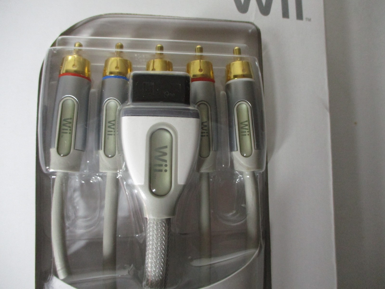 Nintendo Wii Rocketfish Gaming 6 ft. Component Video Cable Brand New