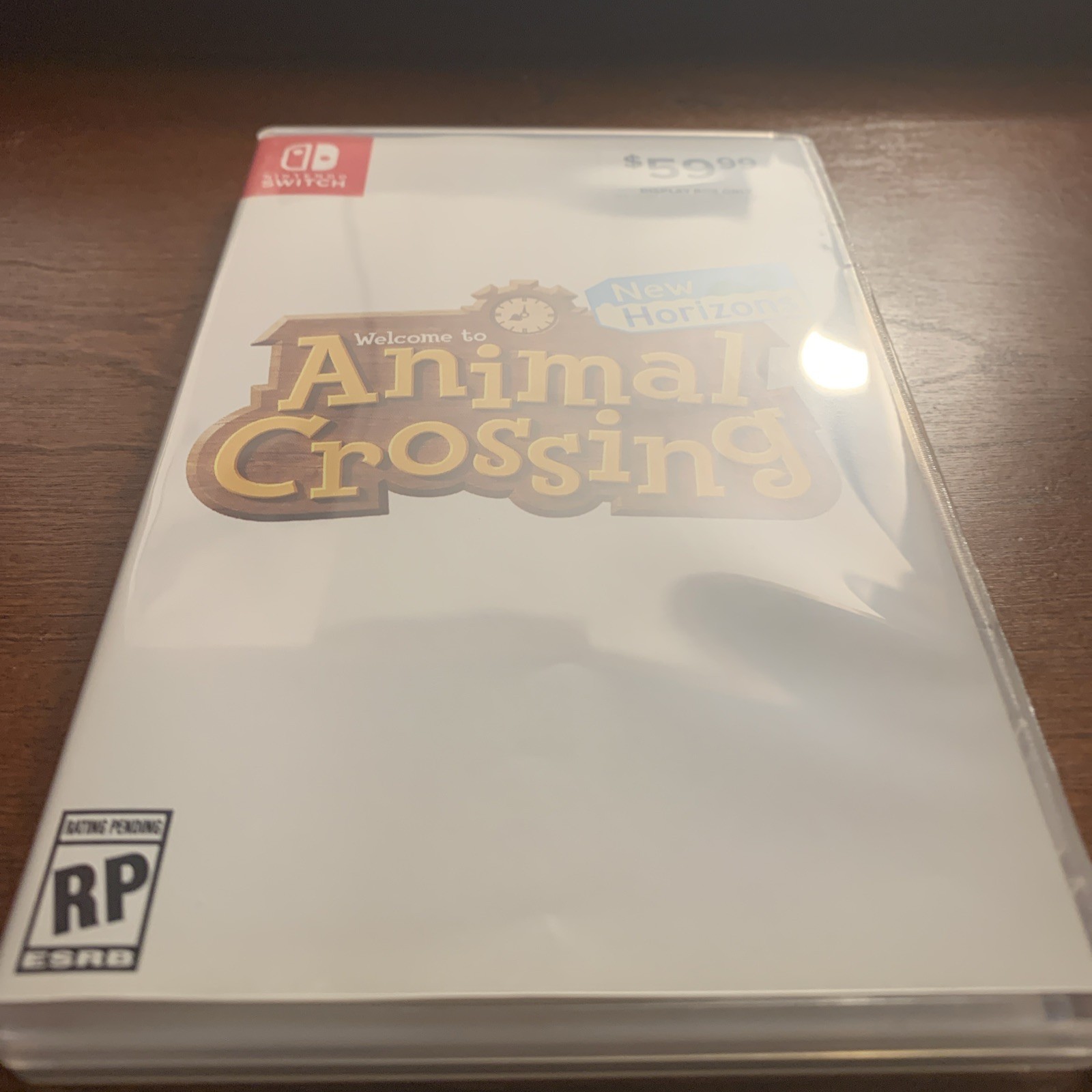 Animal Crossing New Horizons Nintendo Switch – Authentic RARE – Display Box ONLY