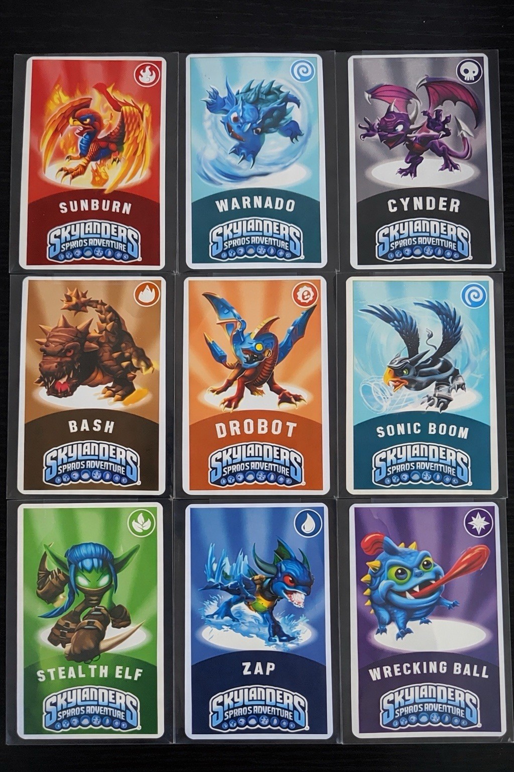 Skylanders Spyro’s Adventure NFC Cards – Adventure Packs & In-Game Item Variants