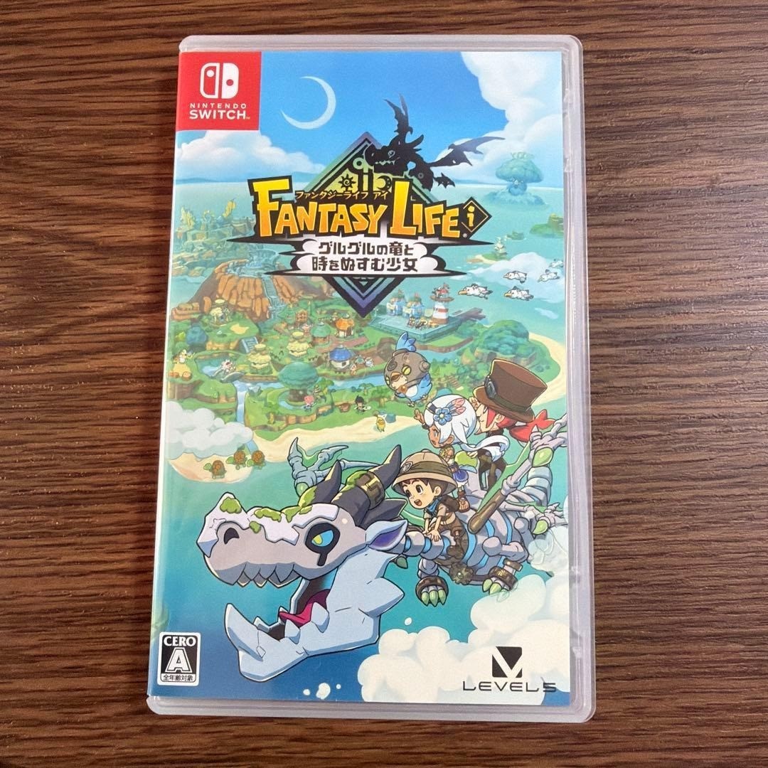 FANTASY LIFE i The Girl Who Steals Time SWITCH Multilingual Used