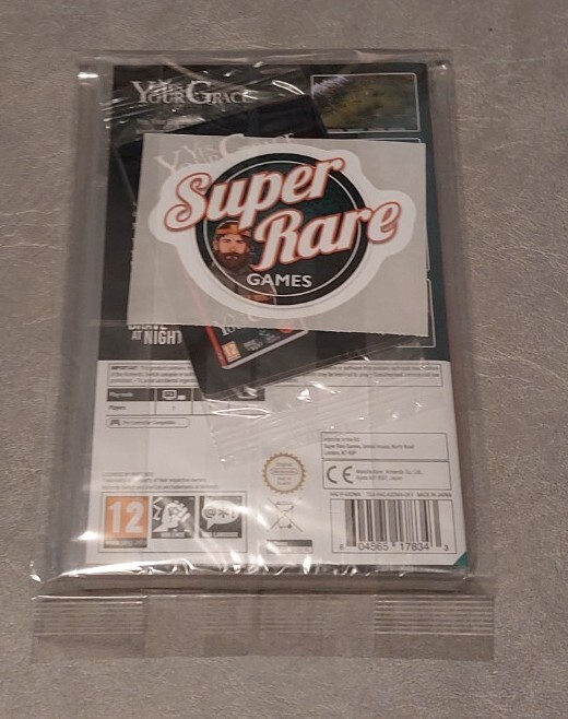 Yes, Your Grace – SRG #42 Super Rare Games – Nintendo Switch Brand New Sealed