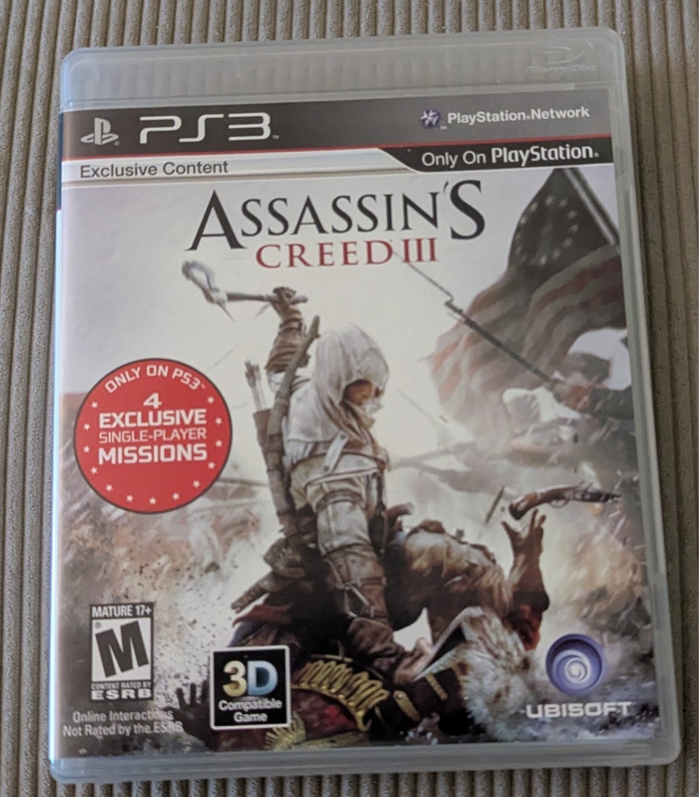 Assassin’s Creed III for PS3 Complete