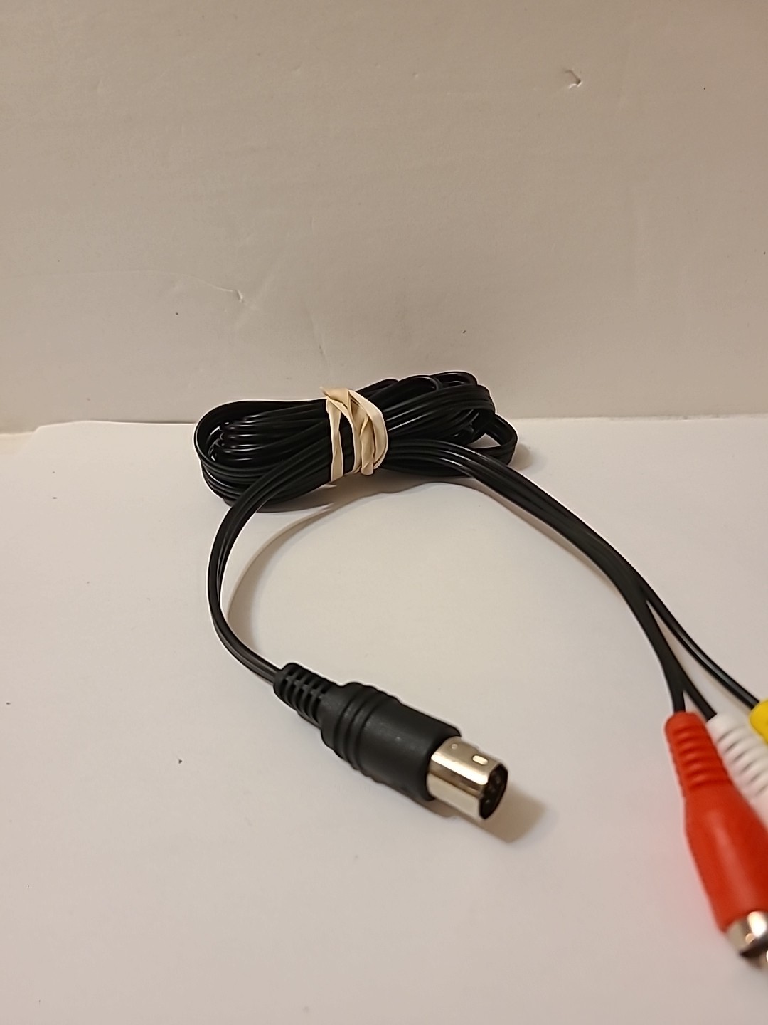Sega Saturn A/V Cord Cable Used Cleaned And Tested