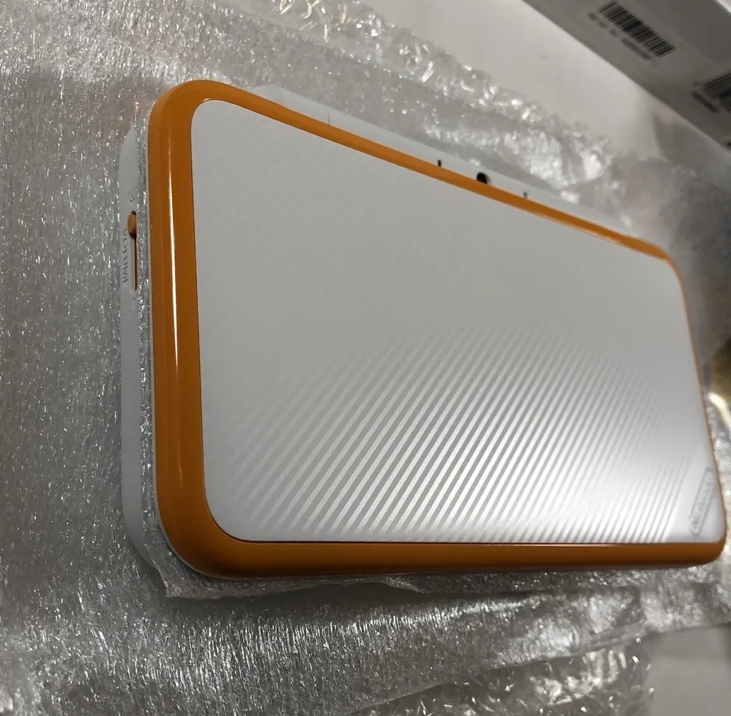 “New” Nintendo 2DS XL Orange/White Handheld System Console – Ships Today!