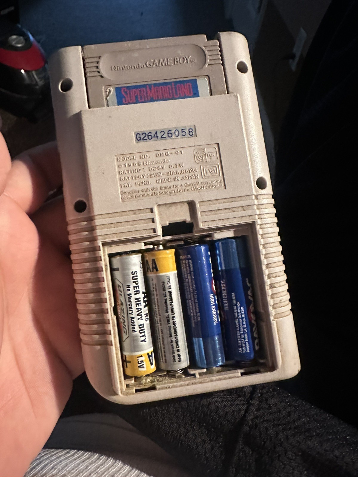Nintendo Gameboy Classic Original DMG-01 Console Handheld Tested Works