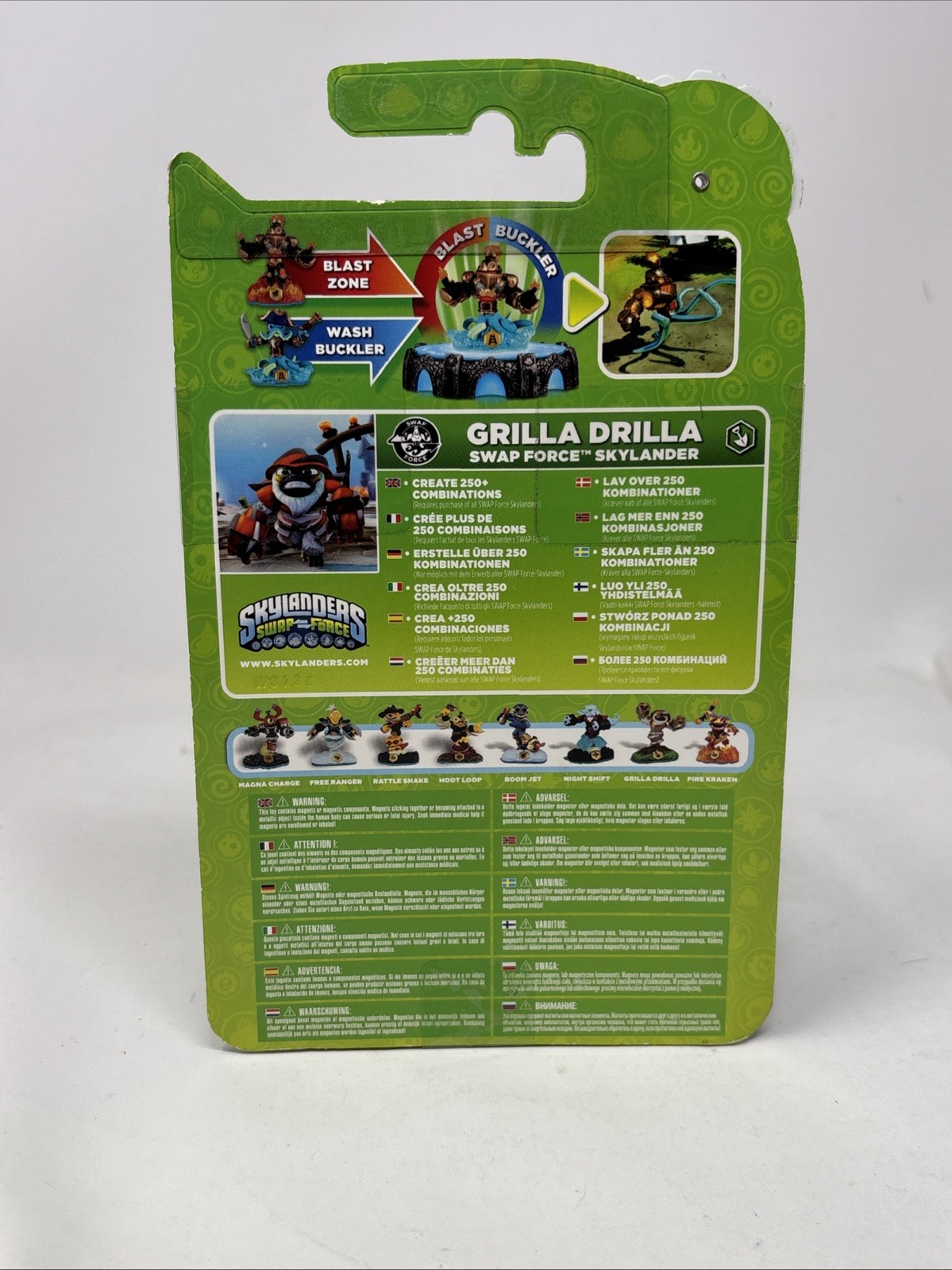 Skylanders Swap Force Grilla Drilla Gorilla New In Box