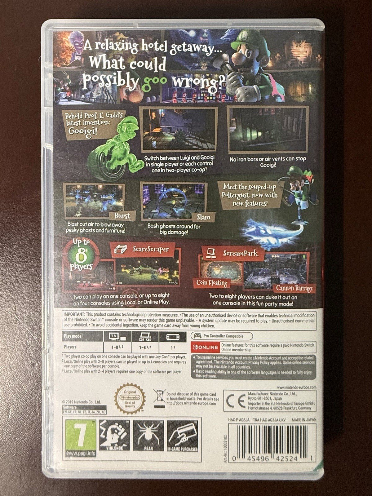 Nintendo Luigi’s Mansion 3 – Nintendo Switch, PAL, Action Adventure, Multiplayer