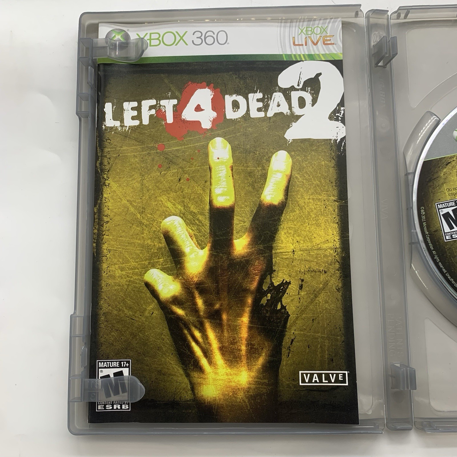 Left 4 Dead 2 – Xbox 360, 2009 | CIB | TESTED | Resurfaced | PLATINUM HITS