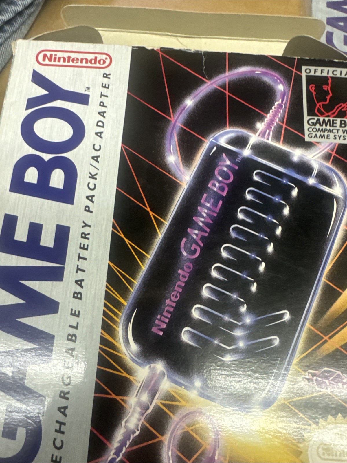 Nintendo Game Boy Rechargeable Battery Pack /AC Adapter – CIB