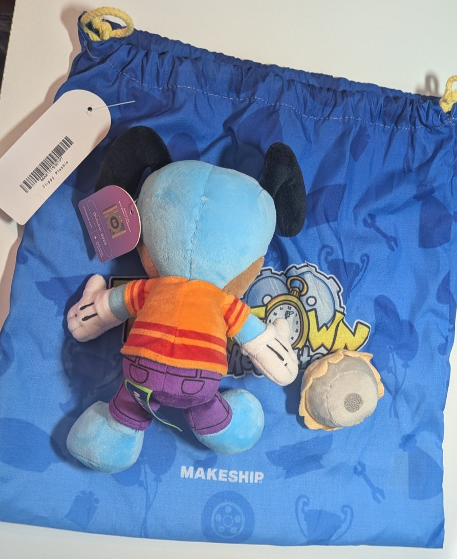 Disney – Toontown Online / Rewritten – Makeship – Toon Flippy – Plush / Plushie