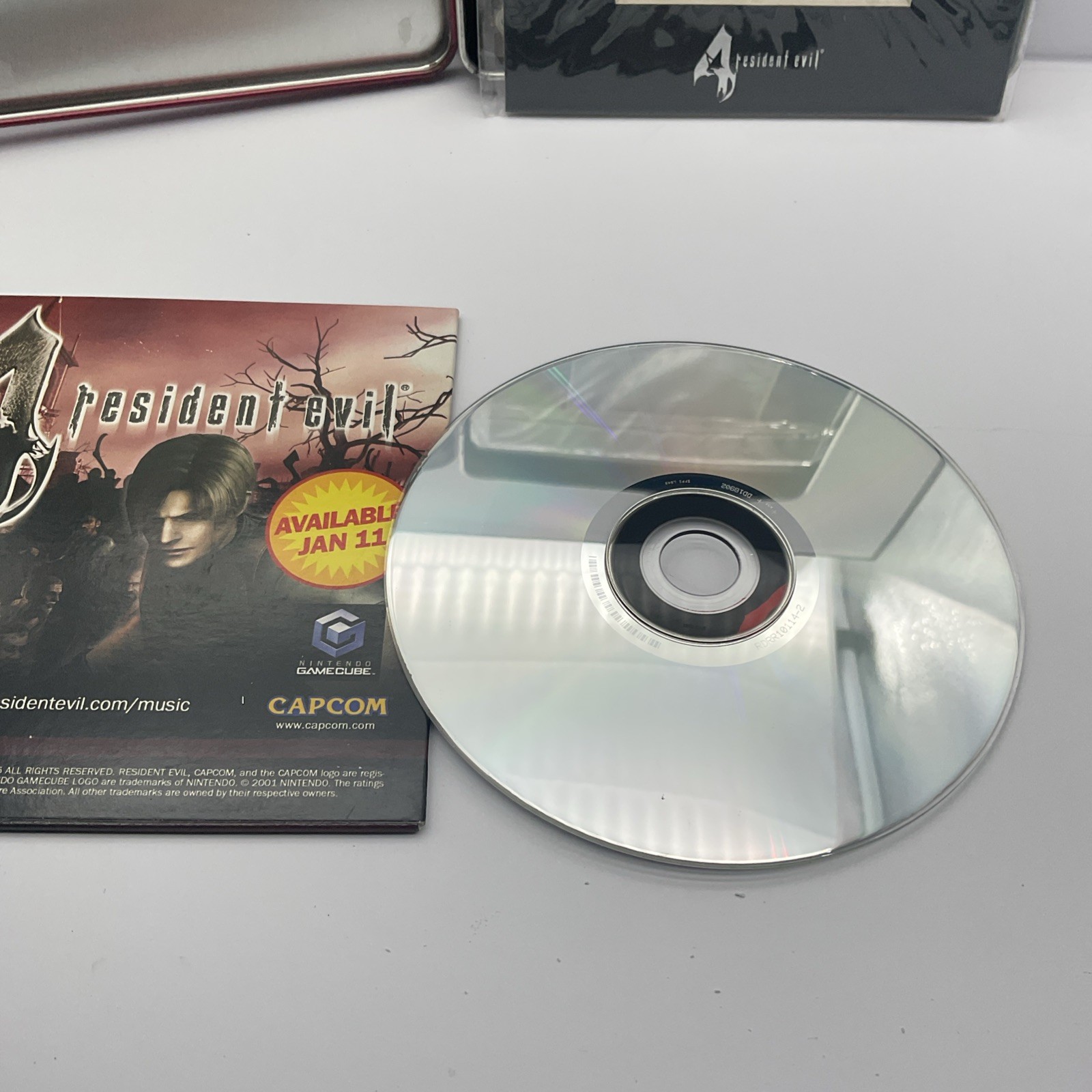 Resident Evil 4: GameStop Exclusive (GameCube)Tested & Complete + Bonus Disc|CIB