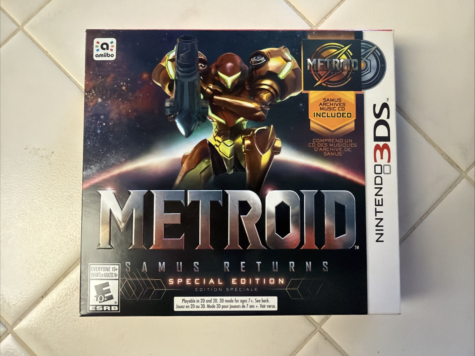 Metroid Samus Returns Special Edition (Nintendo 3DS) CIB – Excellent Condition