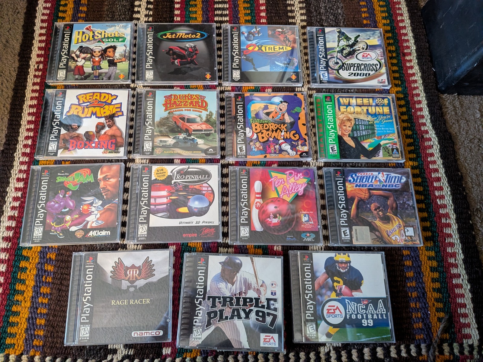 HUGE 15 Game PS1 Playstation 1 LOT Mostly EX-NM Very Nice Condition Black Label+