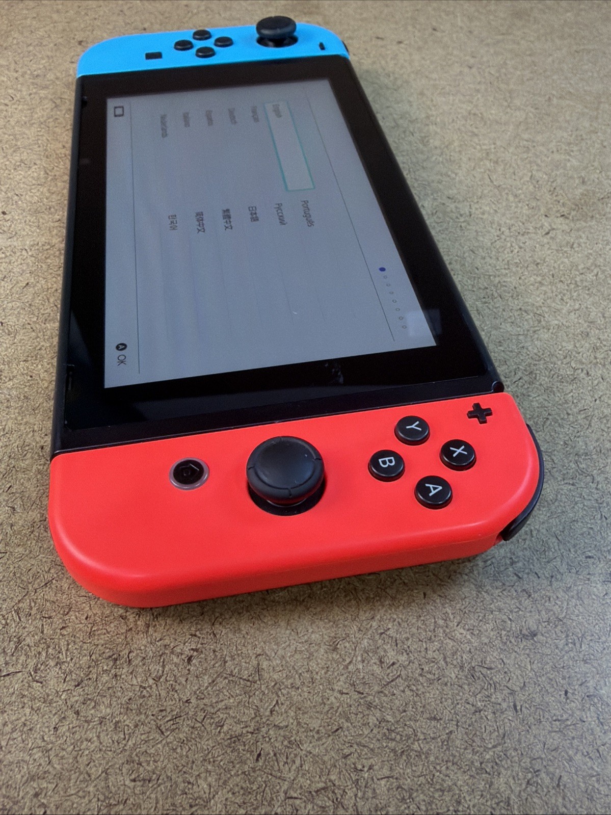 Nintendo Switch V2 Console Neon Red/Blue – HAC-001(-01) USA Used TESTED SEE PICS
