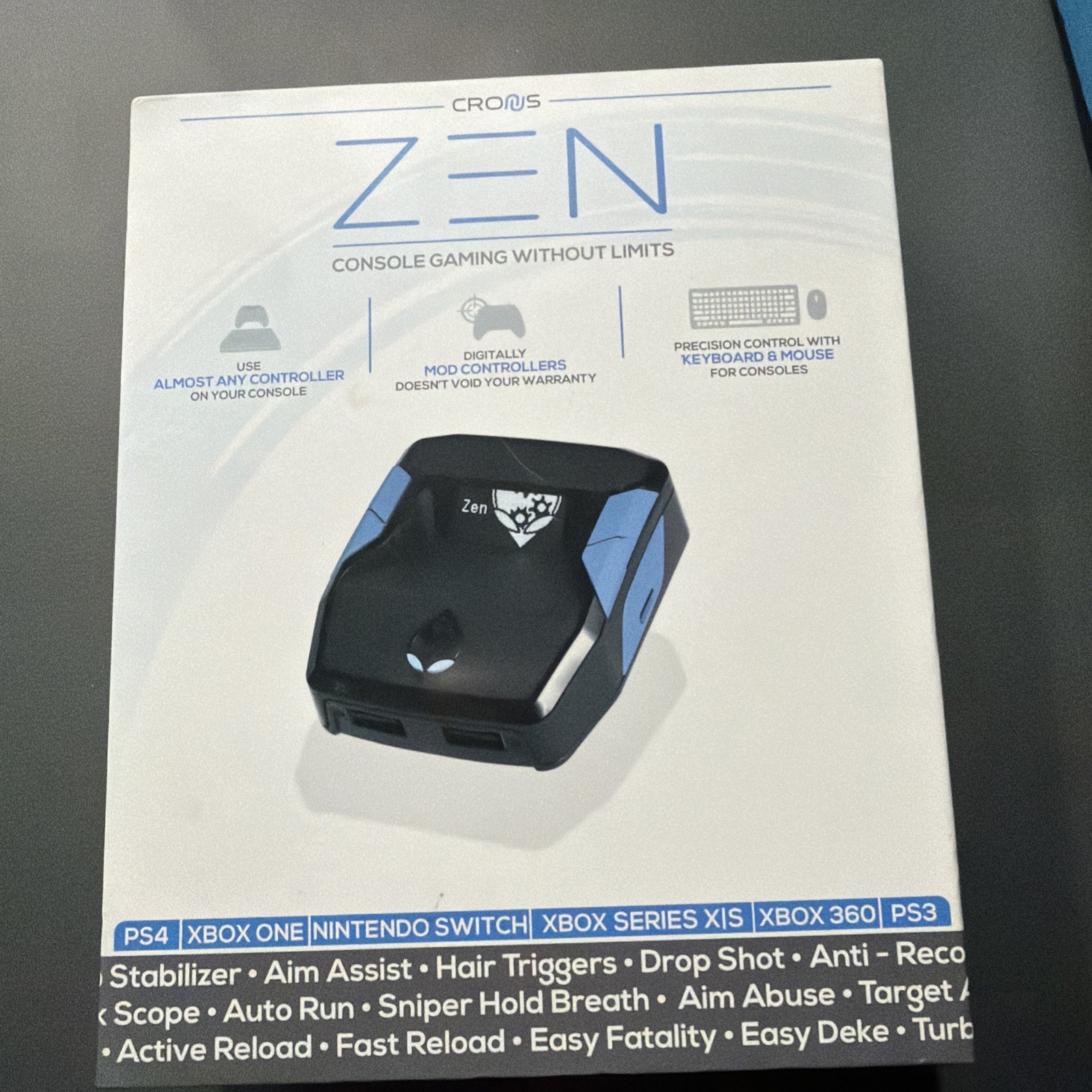 Cronus Zen it has 2 scripts one for r6 and other one for 2k26!!