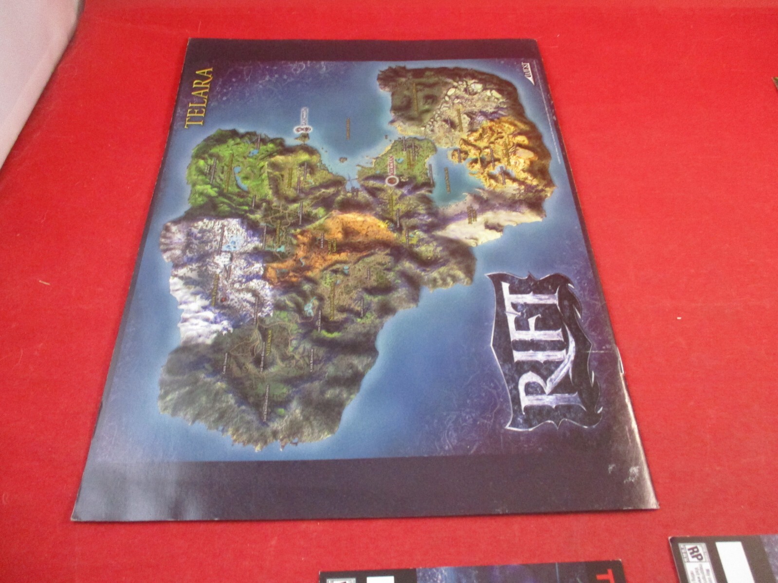 Rift MMORPG Computer Online Game PAX Promo Handout Flyer Ad & Strategy Guide