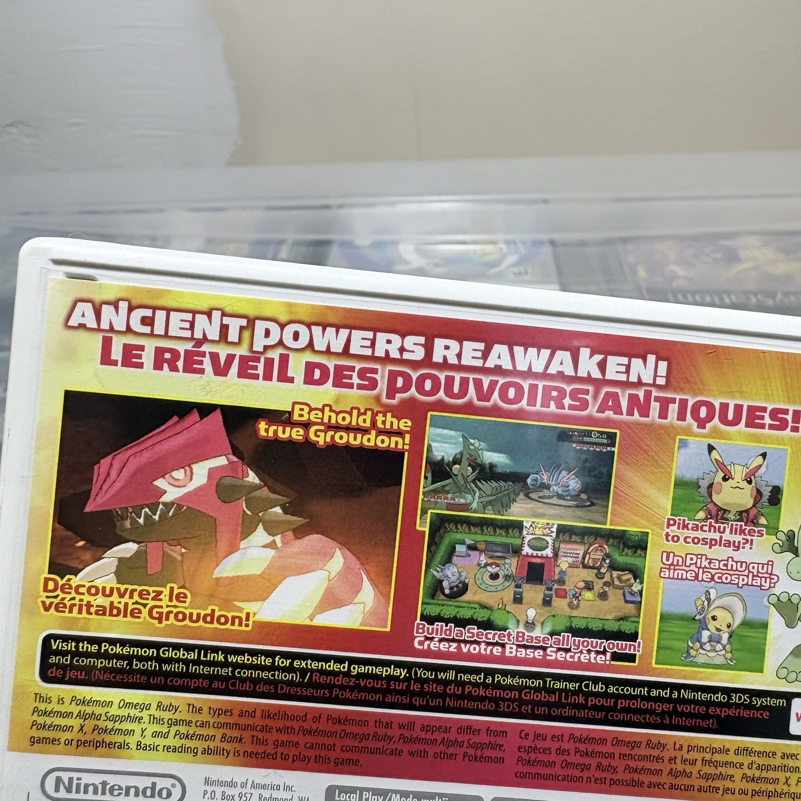 Pokemon Omega Ruby Nintendo 3DS Complete CIB Tested Authentic Clean Fast Ship