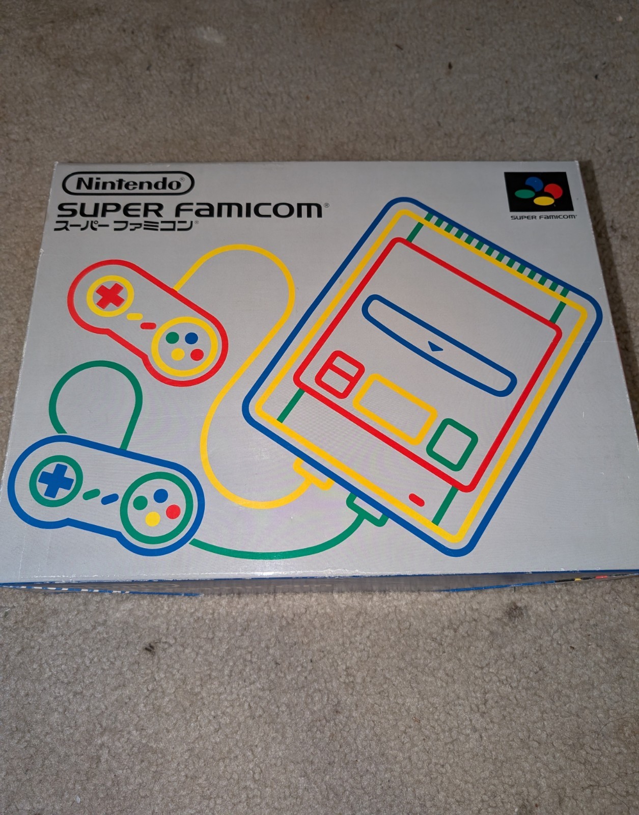 Super Famicom Console With Box Tested And Working With 3 Games READ DESCRIPTION!