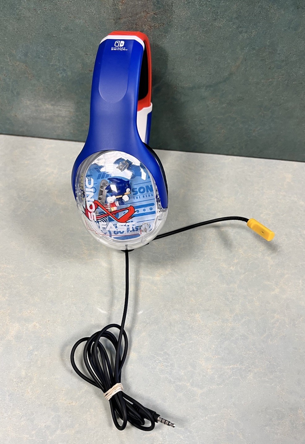 PDP REALMz Wired Gaming Headset: Sonic Go Fast Official Nintendo Switch Tested