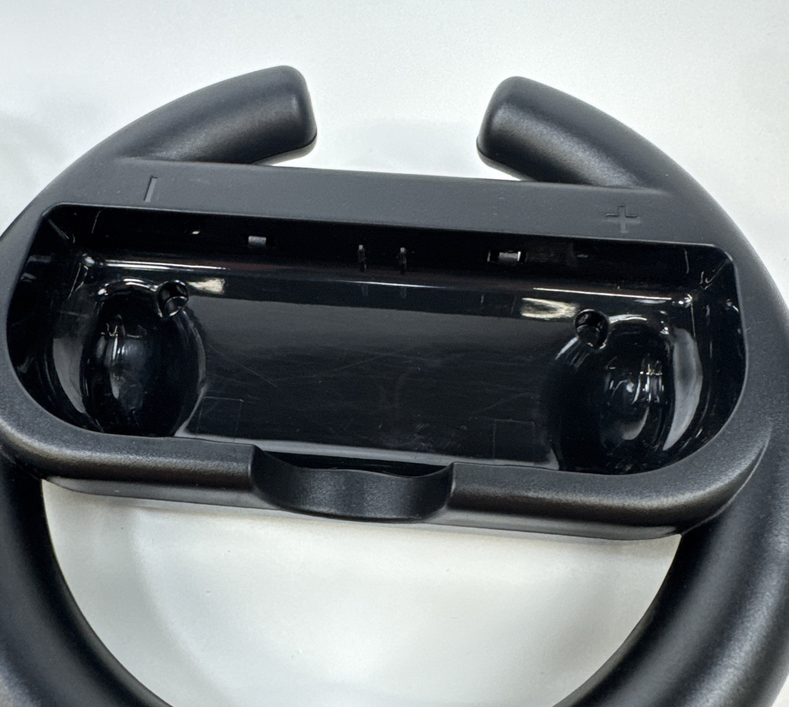 Black Steering Wheel Set for Nintendo Switch Joy-Con Mario Kart (Unbranded)
