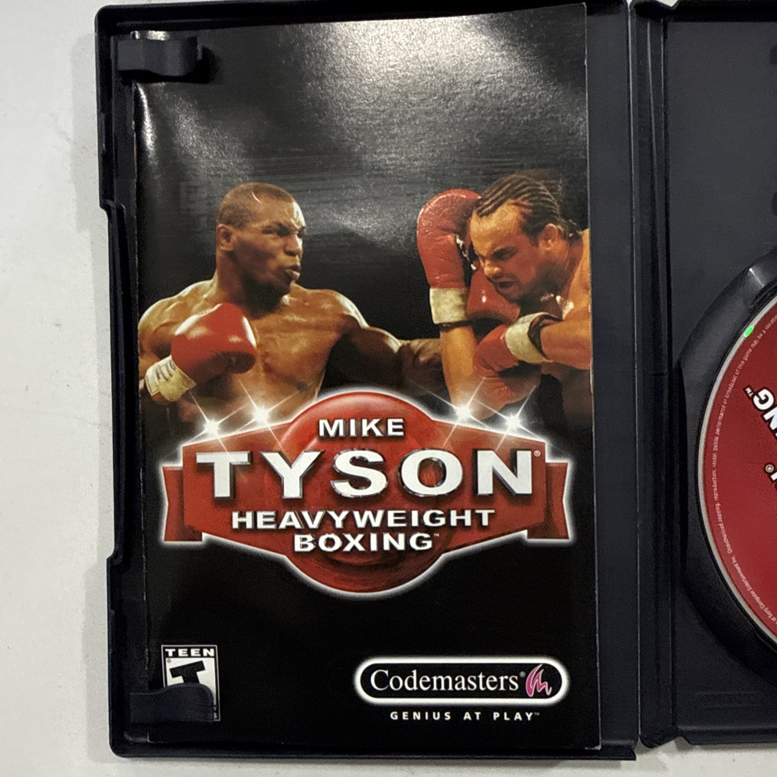 Mike Tyson Heavyweight Boxing (Sony PlayStation 2 PS2, 2002)