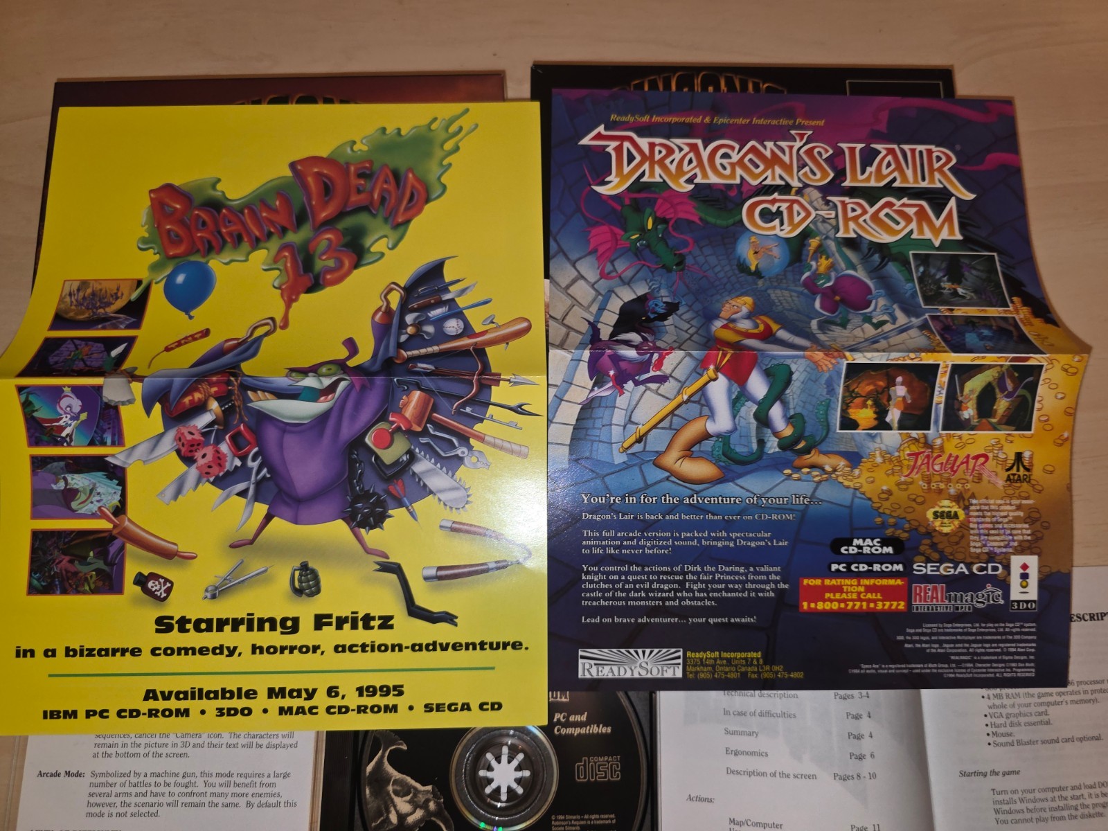Robinson’s Requiem 1994 IBM PC Game by Silmarils on CD-ROM – CIB!