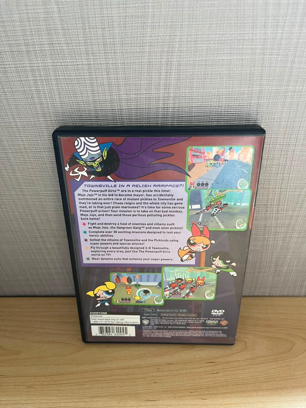 The Powerpuff Girls: Relish Rampage PS2 PlayStation 2 Complete CIB Tested