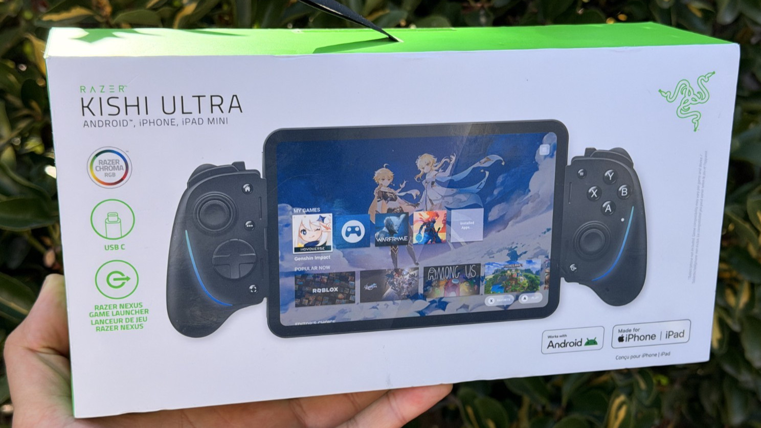Razer Kishi Ultra USB C Gaming Controller for Apple Android PC SEALED