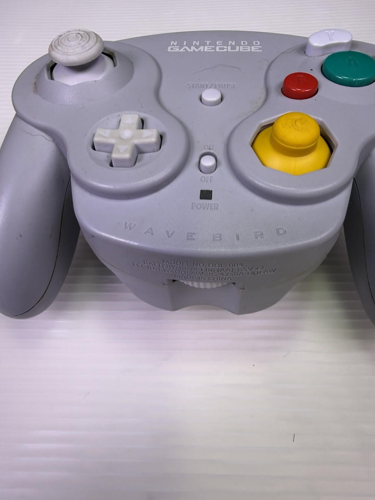 Wavebird Nintendo Gamecube Wireless Controller (No Dongle Receiver)
