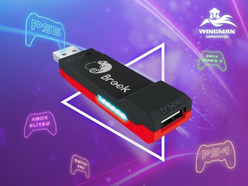 Brook Wingman NS Lite Converter: Support NS Pro Controllers on NS, NS 2 & Xbox