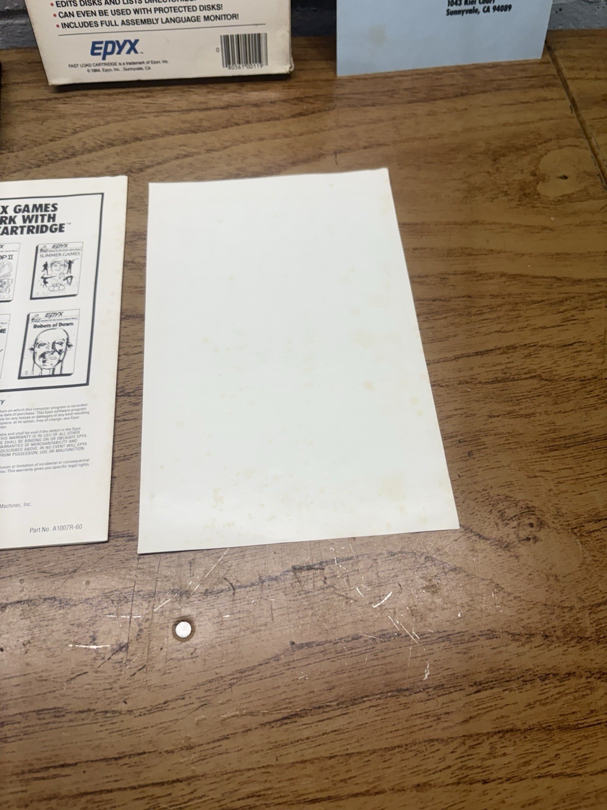 commodore 64 fast load cartridge/Box 1989’s Epyx Fast Load Cartridge Commodore