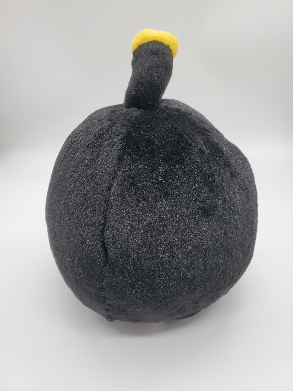 Angry Birds Plush Black Bomb Bird Toy Stuffed Animal 10” No Sound Super Soft