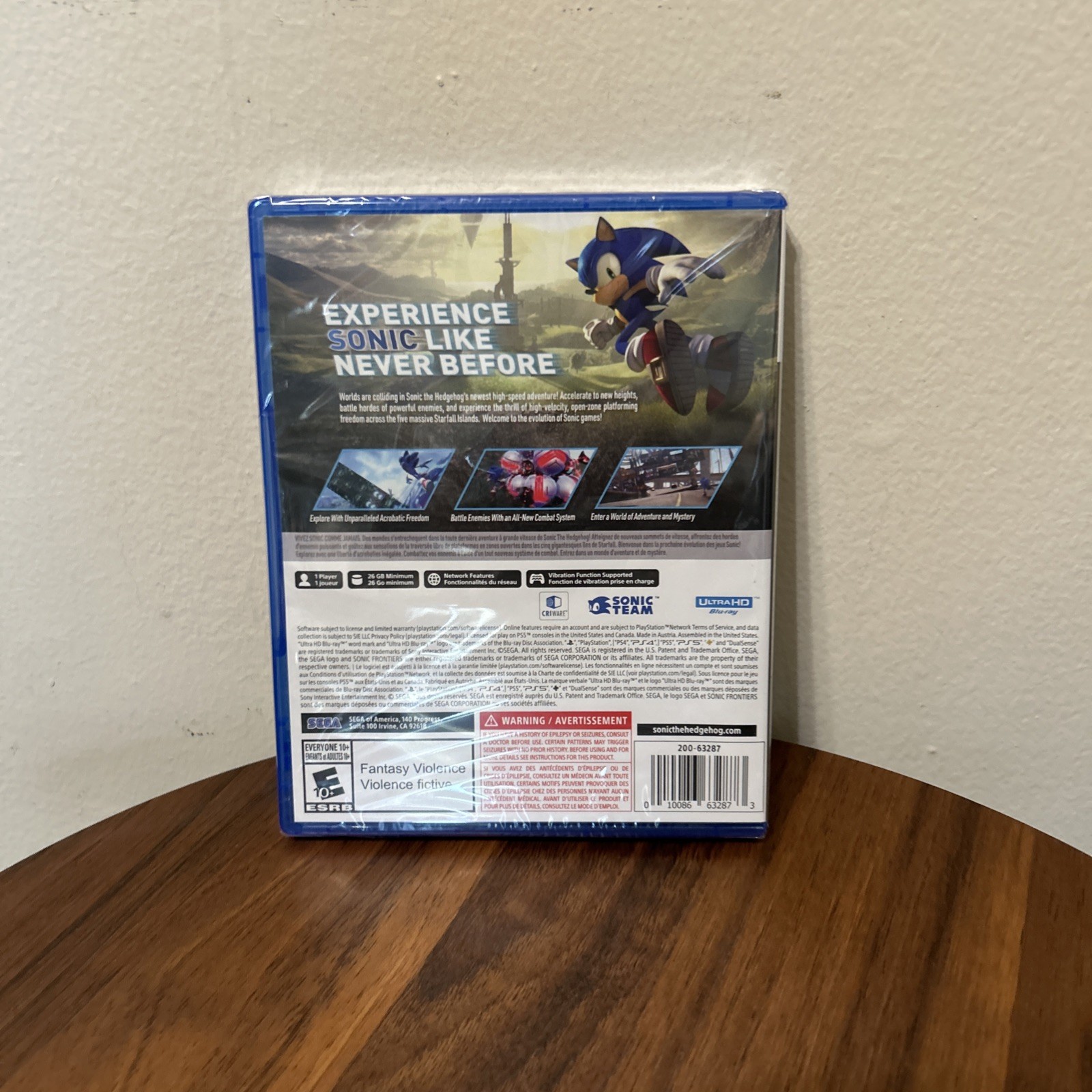 Playstation 5 Sonic Frontiers